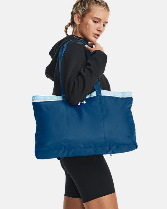 Women's UA Favorite Tote Bag, Blue, pdpMainDesktop image number 4